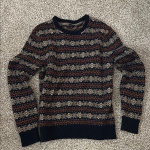 Patterned Knit Sweater